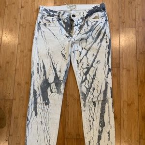 Current/Elliot The Stiletto Acid Wash jeans